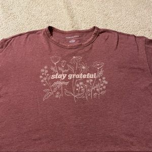 American Eagle Cropped Graphic Tee